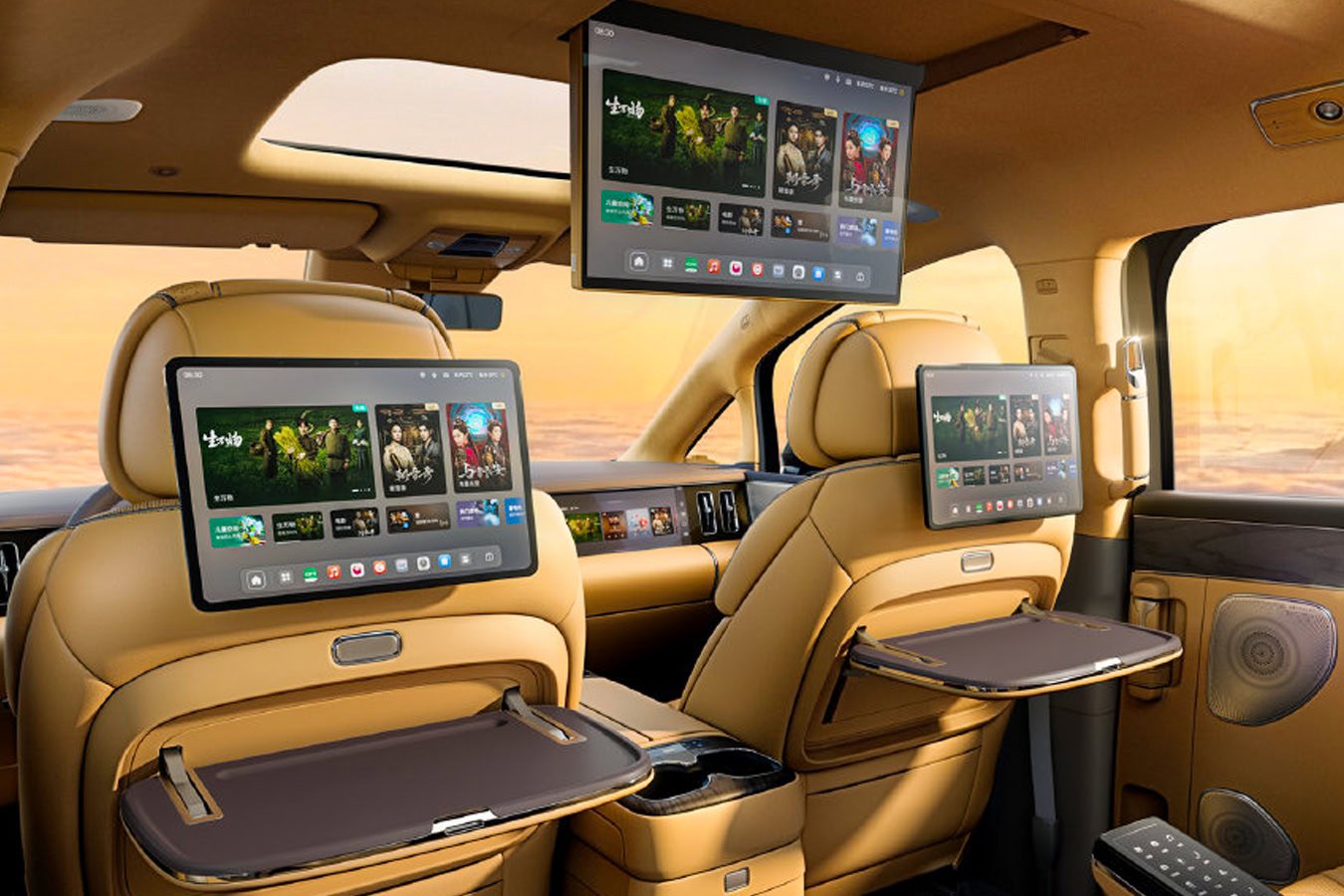 دينزا D9 موديل 2026 تشحن إلى 70% بـ 5 دقائق ومقاعدها مستوحاة من الطائرات